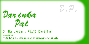 darinka pal business card